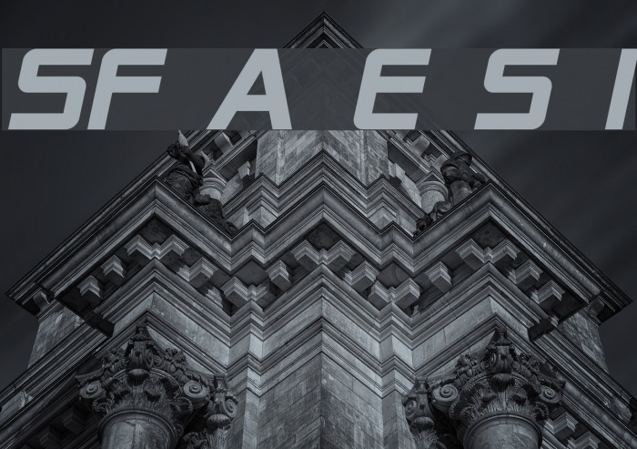 SF Alien Encounters Solid Italic Font examples