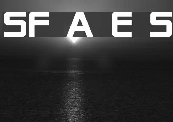 SF Alien Encounters Solid Шрифта examples