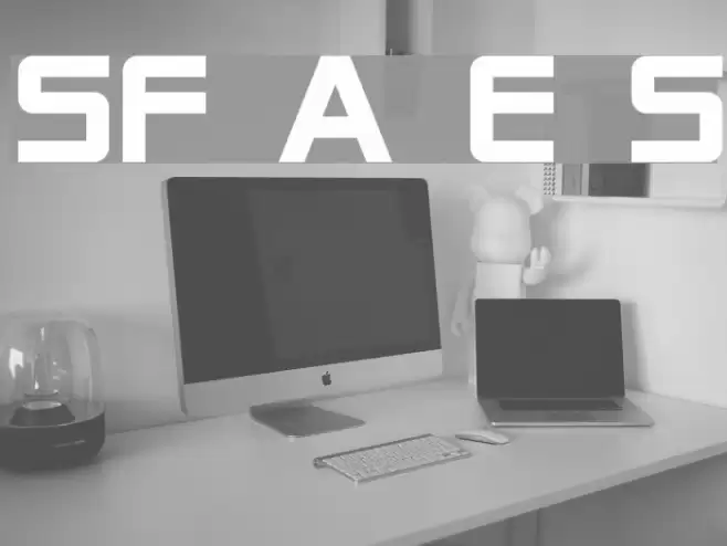 SF Alien Encounters Solid Шрифта examples