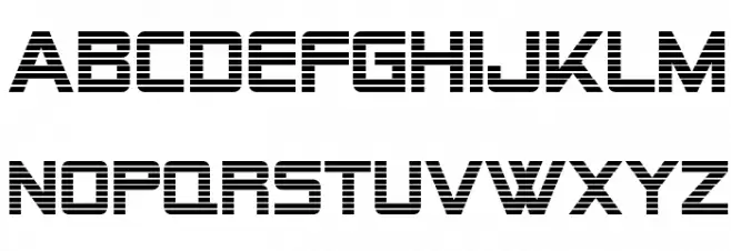 SF Alien Encounters フォント 小文字