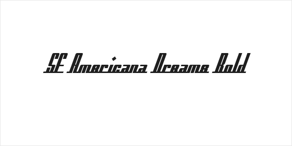 SF Americana Dreams Bold Logo