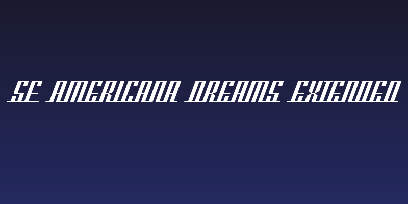 SF Americana Dreams Extended Social Header