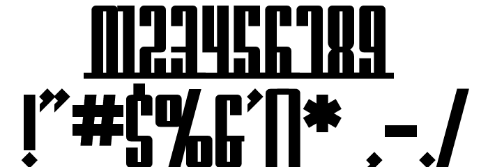 SF Americana Dreams Upright Bold Polices AUTRES CHARS
