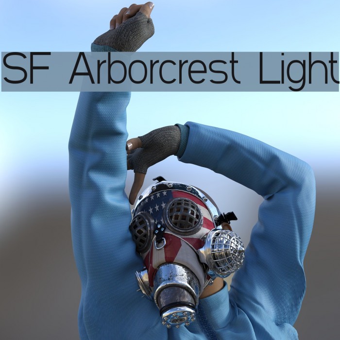 SF Arborcrest Light Font examples