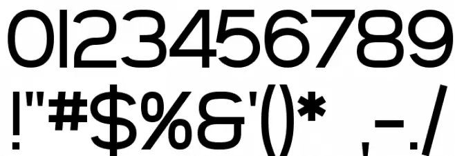 SF Arborcrest Medium Font OTHER CHARS