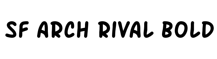 SF Arch Rival Bold Font