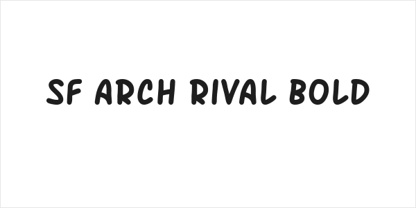 SF Arch Rival Bold Logo