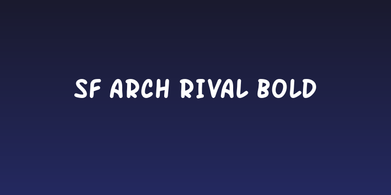 SF Arch Rival Bold Social Header