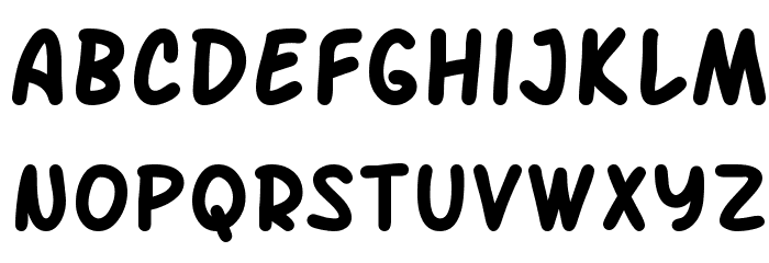 SF Arch Rival Bold Font LOWERCASE