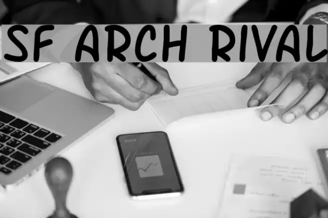 SF Arch Rival خط examples