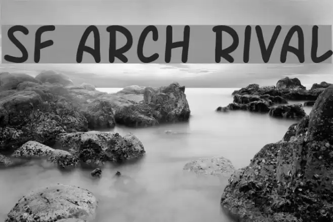 SF Arch Rival خط examples