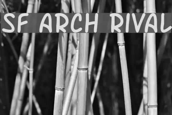 SF Arch Rival خط examples