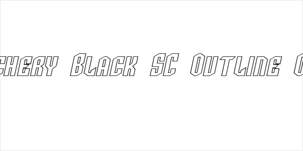 SF Archery Black SC Outline Oblique Logo