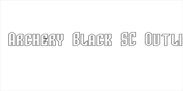 SF Archery Black SC Outline Logo
