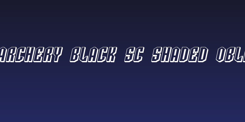 SF Archery Black SC Shaded Oblique Social Header
