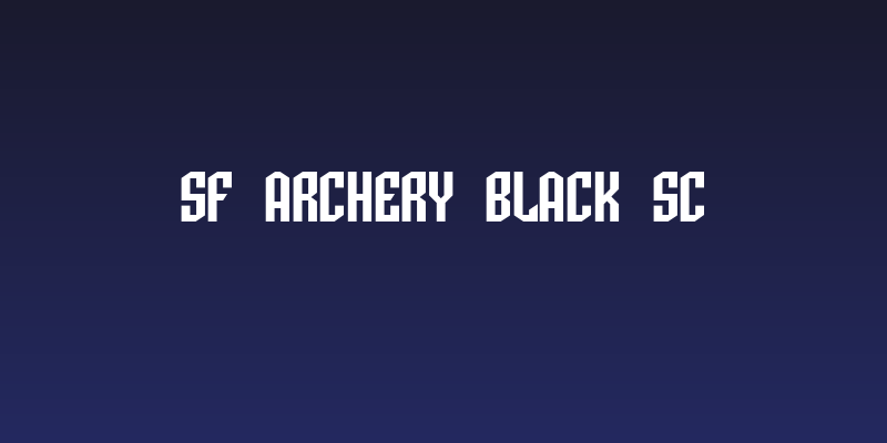 SF Archery Black SC Social Header