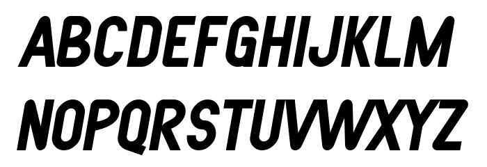 SF Atarian System Bold Italic Font LOWERCASE