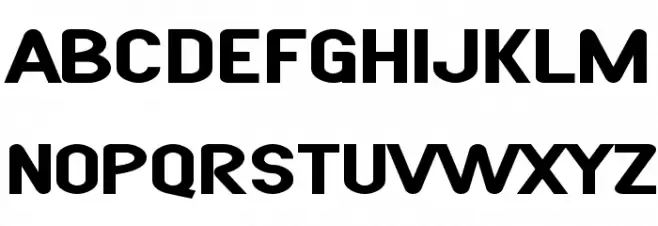 SF Atarian System Extended Bold フォント 大文字