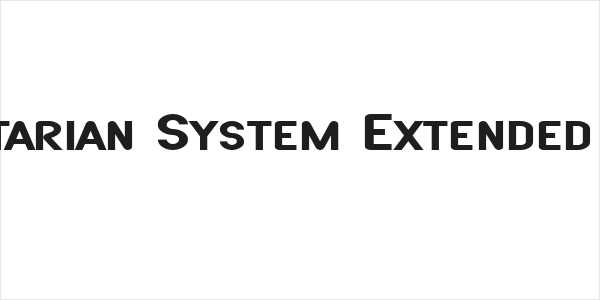 SF Atarian System Extended Bold Logo