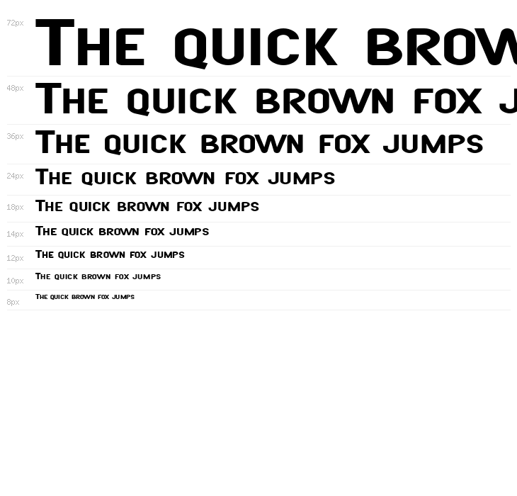 SF Atarian System Extended Bold Waterfall