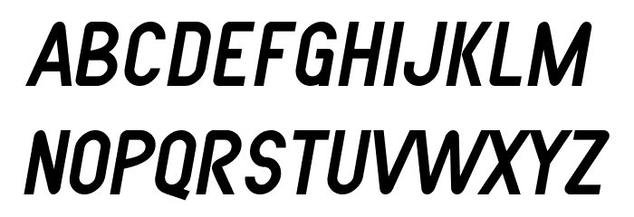SF Atarian System Italic Polices MINUSCULES
