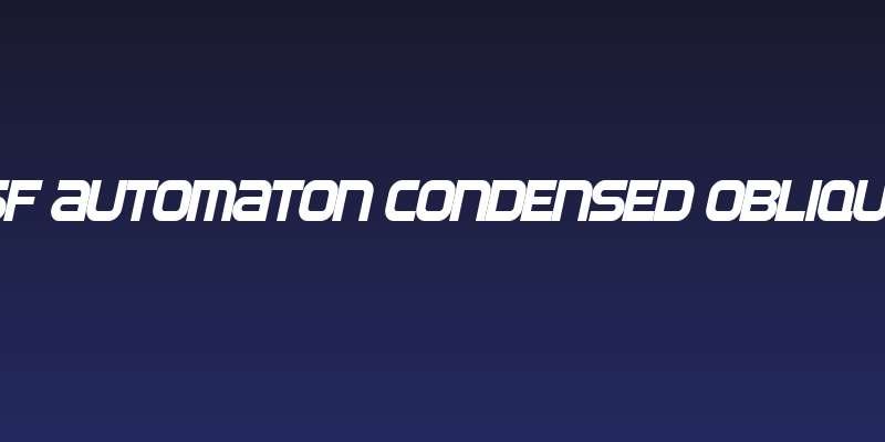 SF Automaton Condensed Oblique Social Header