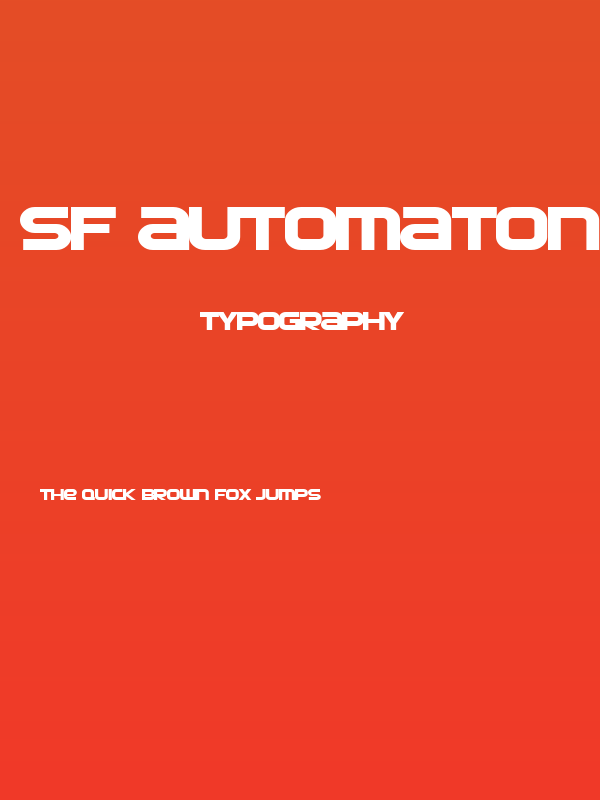 SF Automaton Extended Poster