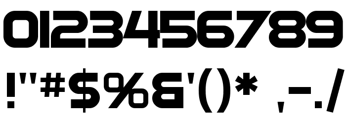 SF Automaton Font OTHER CHARS