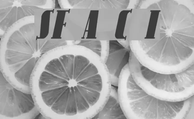 SF Avondale Cond Italic Font examples