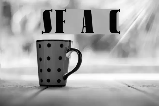 SF Avondale Cond Шрифта examples