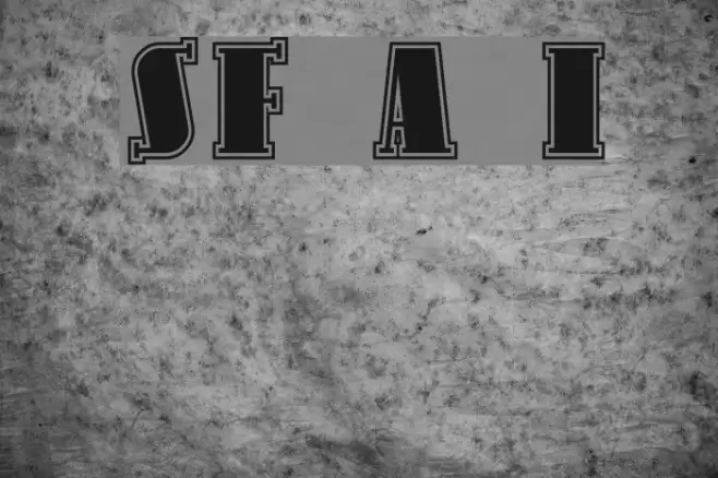 SF Avondale Inline Font examples