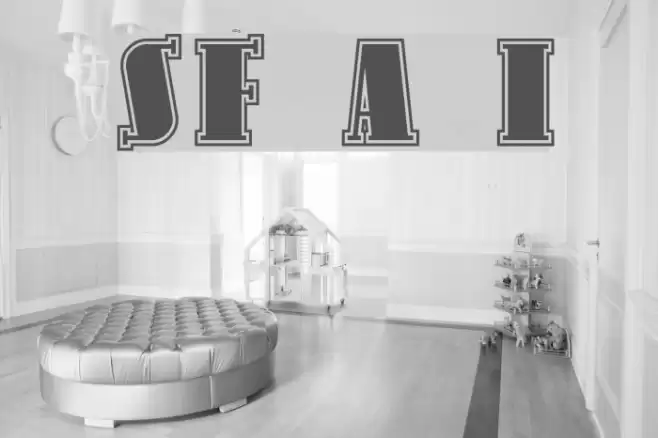 SF Avondale Inline Font examples