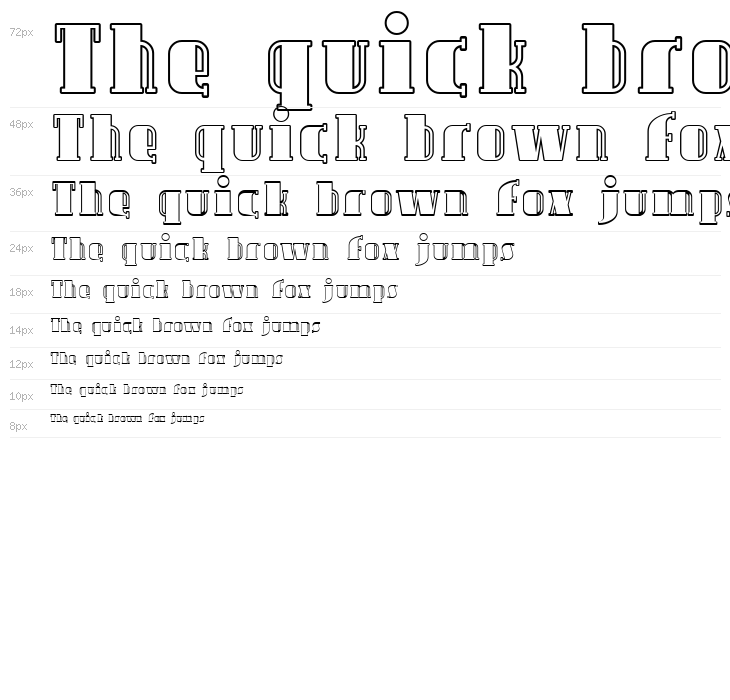 SF Avondale Outline Waterfall