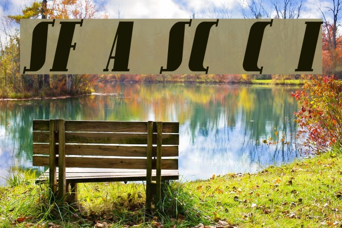 SF Avondale SC Cond Italic Example 1