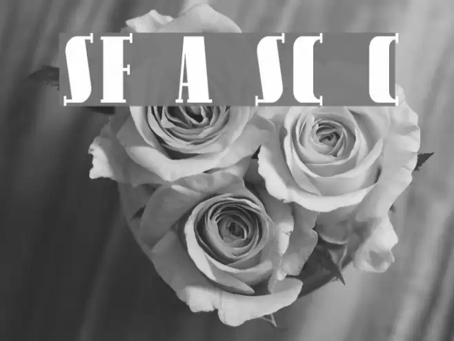 SF Avondale SC Cond Font examples