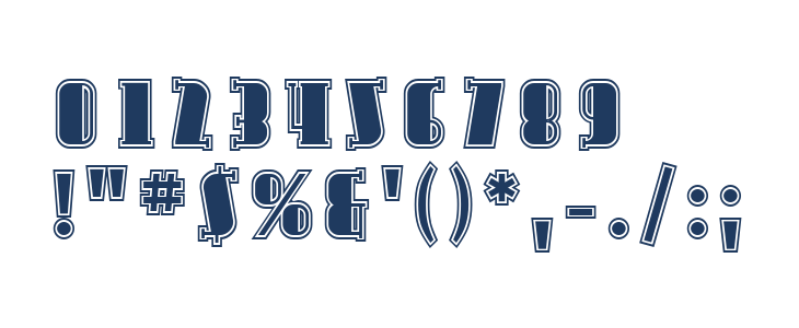 SF Avondale SC Inline Other Characters