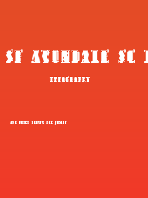 SF Avondale SC Inline Poster