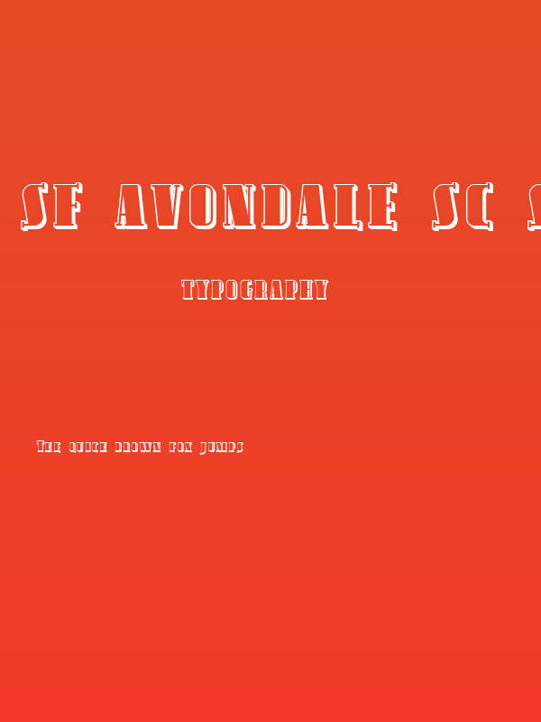 SF Avondale SC Shaded Poster