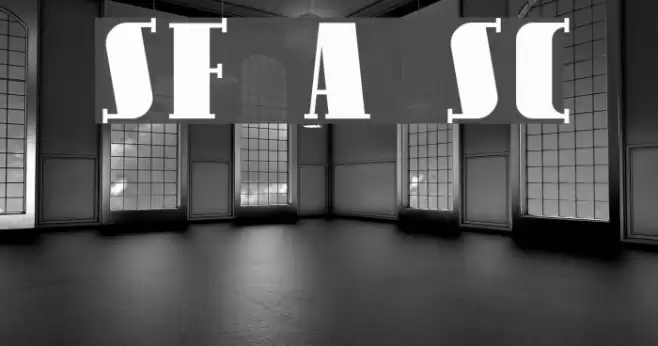 SF Avondale SC Font examples