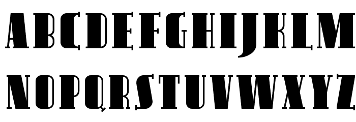SF Avondale SC Font LOWERCASE