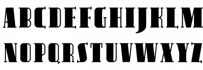 SF Avondale Schriftart Groß