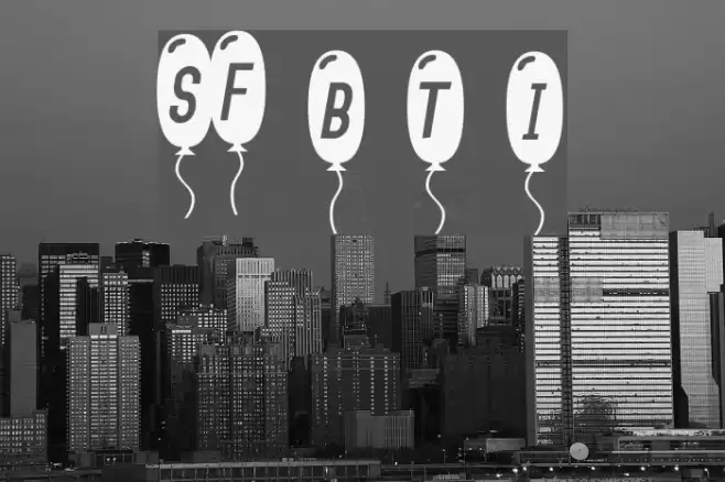 SF Balloons Thin Italic Font examples