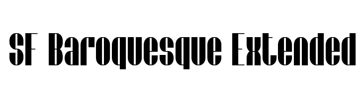 SF Baroquesque Extended  Descarca Fonturi Gratis