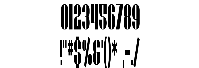 SF Baroquesque Font OTHER CHARS
