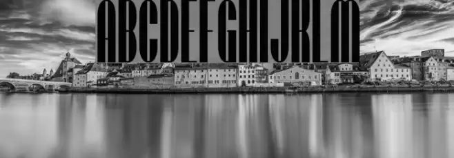 SF Baroquesque Schriftart examples