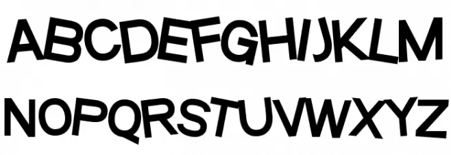 SF Beaverton Heavy Schriftart Groß
