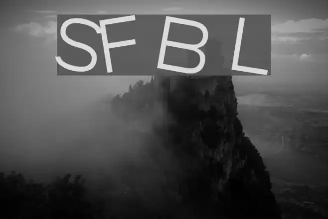 SF Beaverton Light Font examples