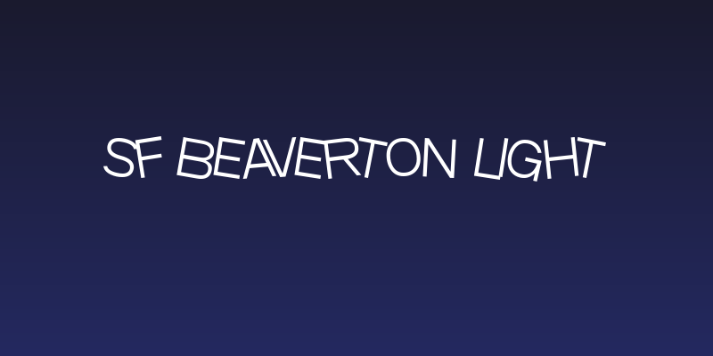 SF Beaverton Light Social Header
