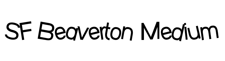 SF Beaverton Medium  Frei Schriftart Herunterladen