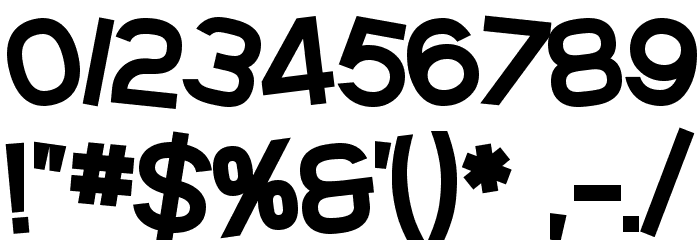 SF Beaverton SC Heavy Font OTHER CHARS